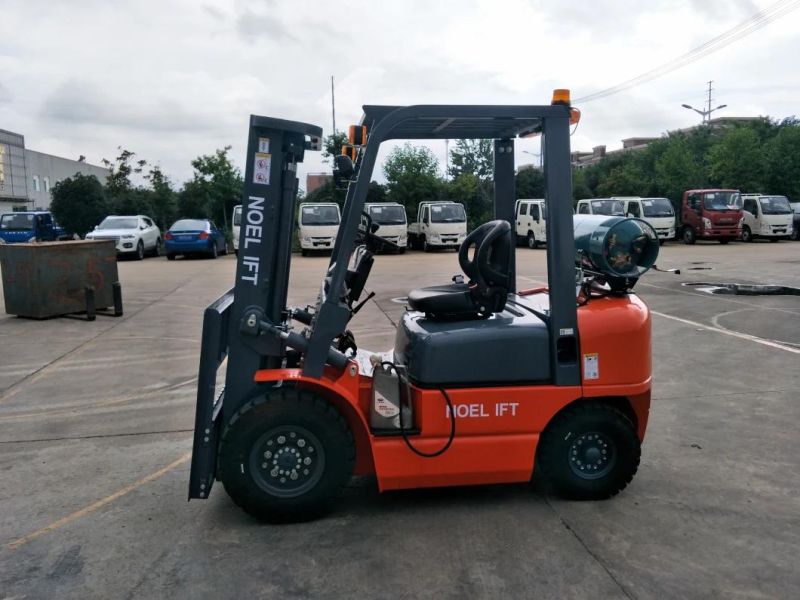 Noelift Forklift New 2 Ton 3 Ton LPG/Gasoline Forklift with EPA Approval
