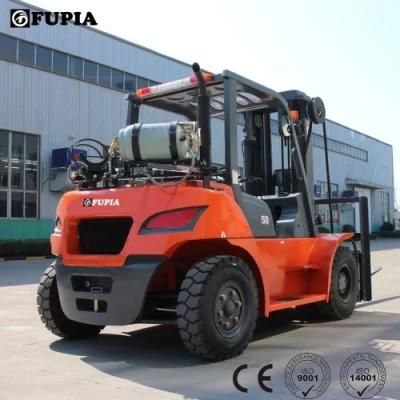 Factory Wholesale Toyota Forklift 4.5ton 4500kgs Gas Powered Forklift with 3 Tower 5m Mast