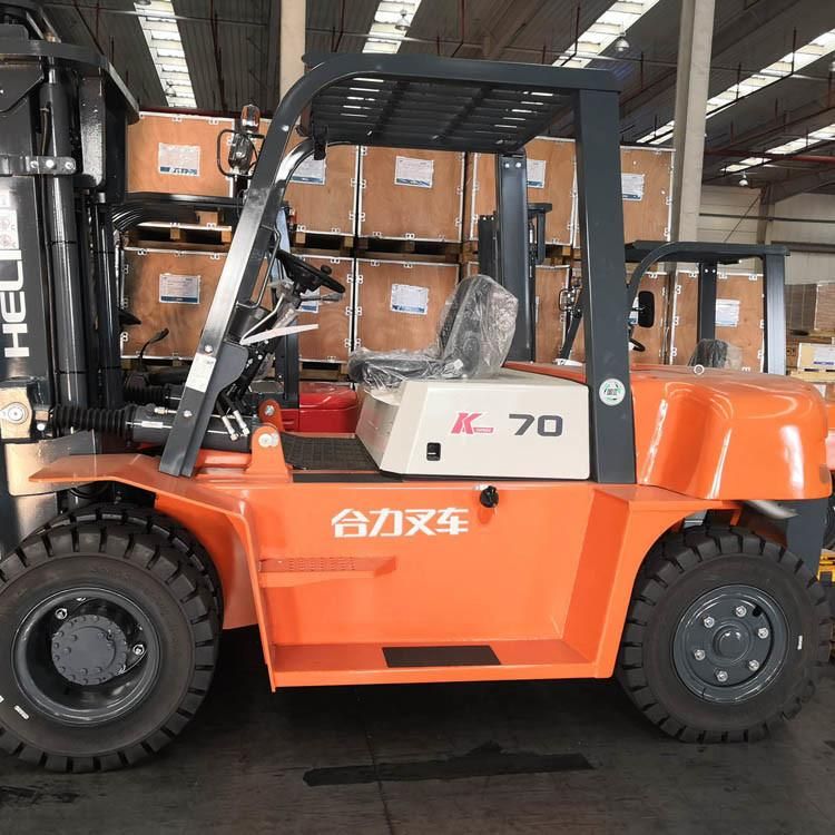 2020 Diesel Heli Cpcd70 Pneumatic Tire Clark Forklift