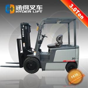 China New 3ton Electric Forklift with Side Shifter for Sale