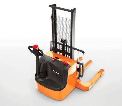 Electric Pedestrian Stacker 1500kg Lift Height 5500mm