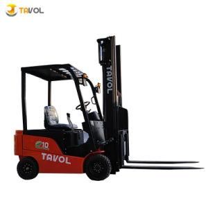 1500kg 1.5ton Capacity Heavy Duty Hydraulic Electric Lifting Forklift Truck with Full-AC Motor