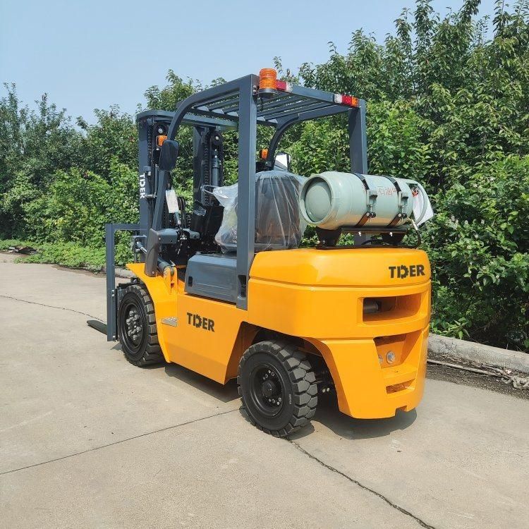 Stacking Loading Tder 3 Toneladas 3000 Kg LPG Forklift with Cheap Price Fg30