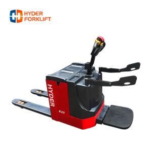 New 3ton Standing Electric Power Pallet Truck with High Quality