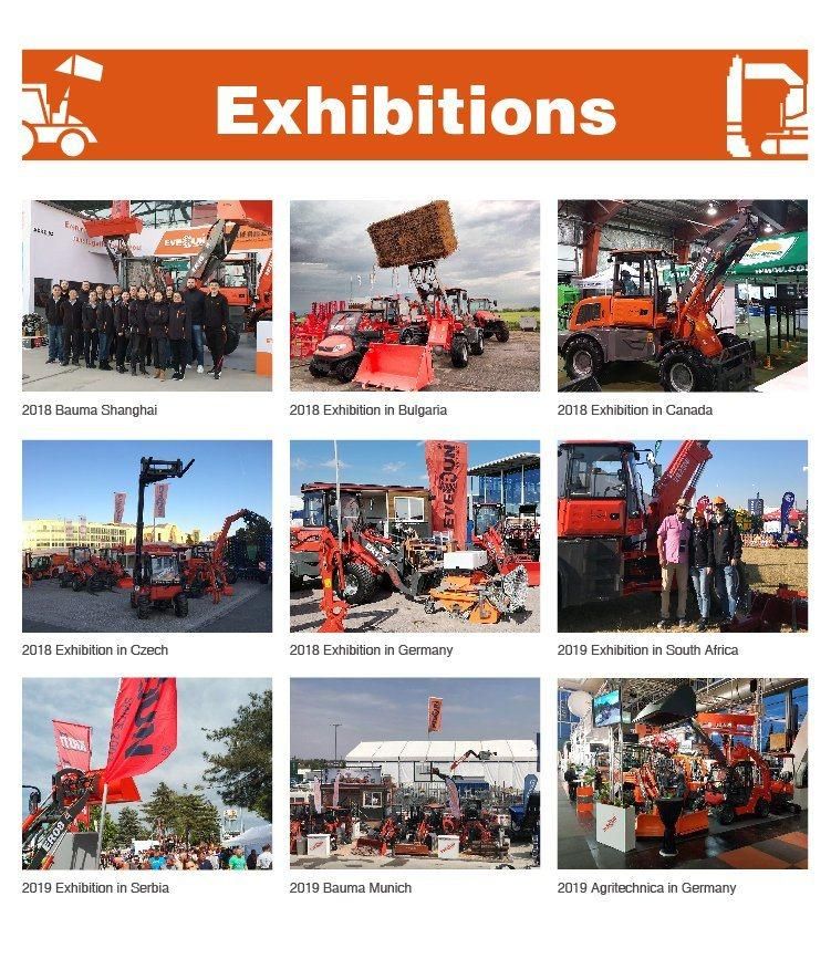 Everun ERDF30 3ton Diesel Manual Compact Portable Farm Home Use Construction Equipment Machinery Smart Small Mini Forklift