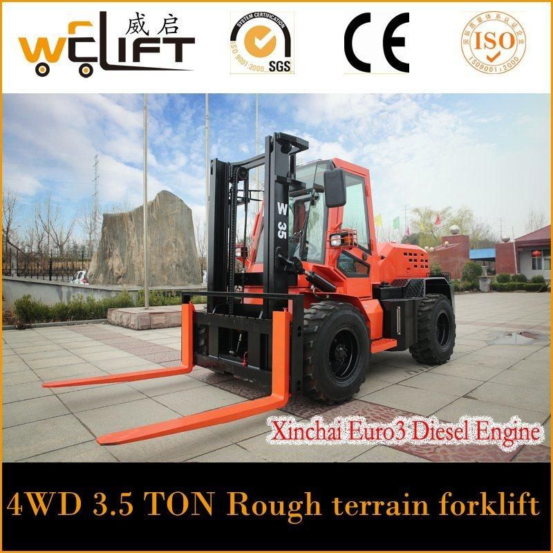 3 Ton Rough Terrain Forklift with Ce