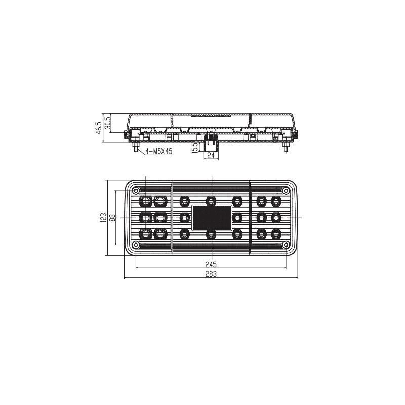 Forklift Parts Forklift Lamp Bfp18011