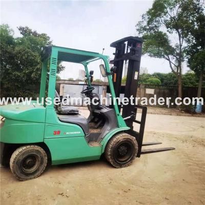 Japanese Brand Mitsubishi Fd30 3t Strong Forklift at Best Price