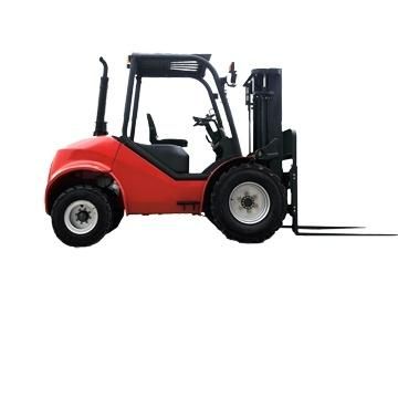 3 Ton, 3.5ton 4WD Diesel All Rough Terrain off Road Forklift