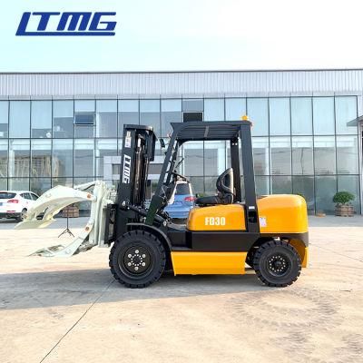 Ltmg 1.5t 2t 2.5t 3t 3.5t 5t Diesel Forklift with Paper Roll Clamp