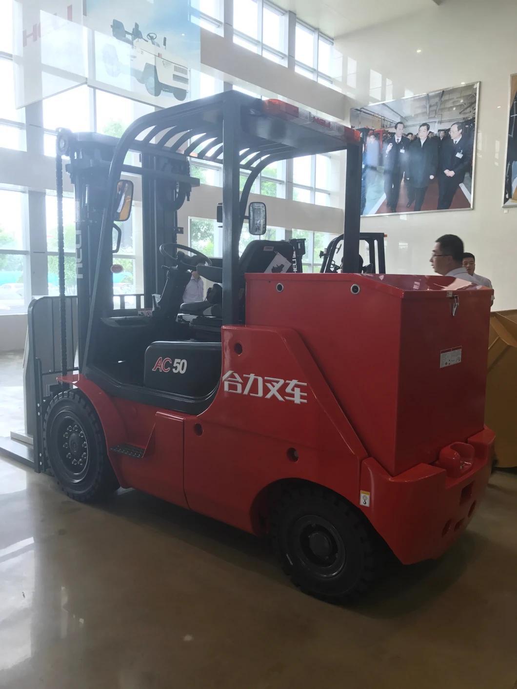 5 Tons Heli Cheap New Side Shift Cpd50 Electric Forklift