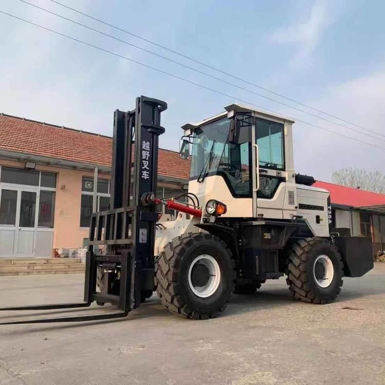Best Cheap All Road Condition 3.5 Tons off Road Tire Forklift on Sale