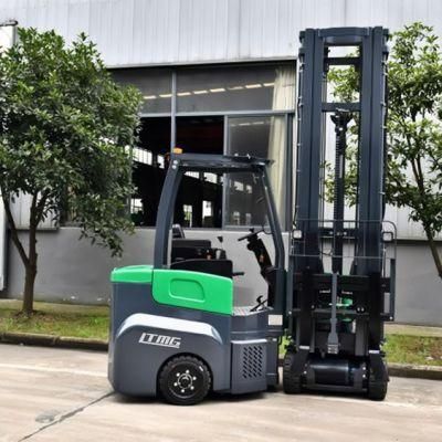 New Ltmg China Truck Battery Mini 3 Ton Electric Very Narrow Aisle Forklift