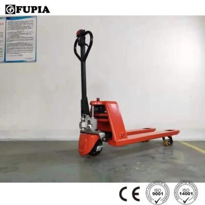 Warehouse Fork Lifter 3300lbs Capacity Battery Powered Pallet Truck