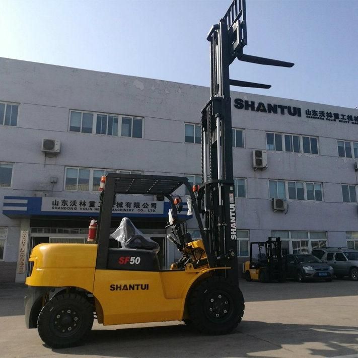 China 5 Ton Forklift in Hot Sale Shantui Forklift