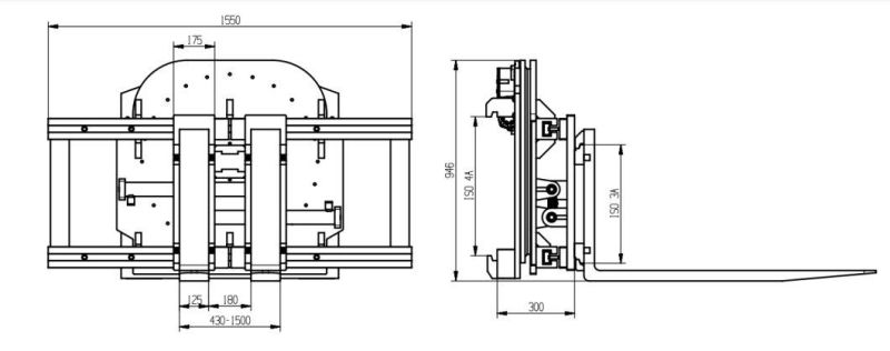 Rotating Fork Positioner
