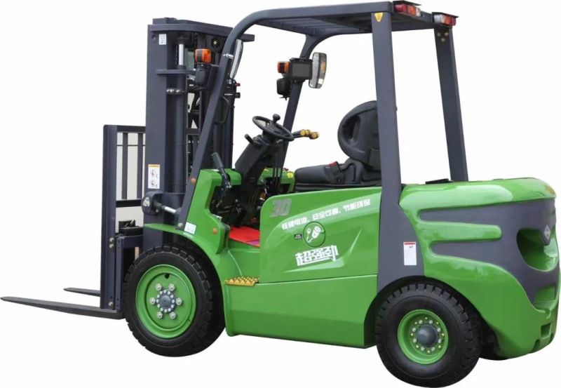 China Portable Sit Down Compact Battery Diesel Powered Forklift Truck for Material Lifting