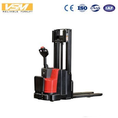 1t 1.2t Small Mini Electric Pallet Stacker with Curtis Controller