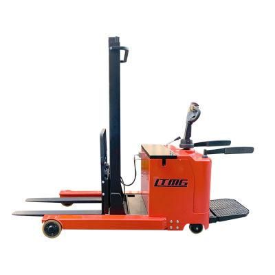 Ltmg 1.5 Ton 2 Ton Electric Reach Forklift Price Stand up Electric Small Reach Truck for Sale