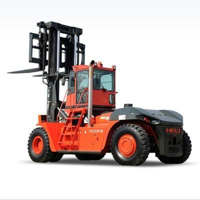 28-32t Big Load Heli Brand Diesel Engine Forklift Truck Price