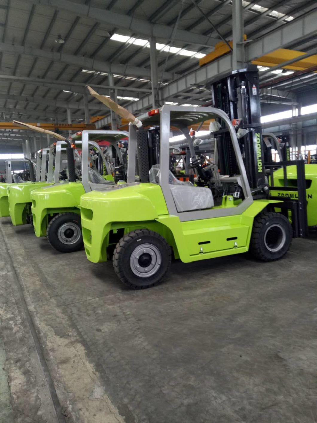 3ton Diesel Forklift 3meter Height with Paper Roll Clamp