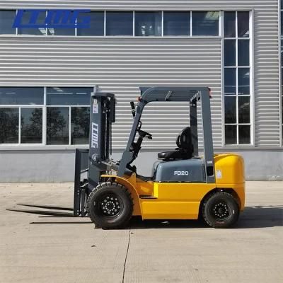 Ltmg High Quality Diesel Forklift 1 Ton 2 Ton 3ton Forklift Truck Diesel with Optional Attachment