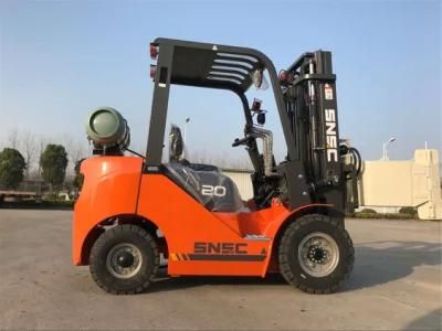 Customized Forklift 2 Ton Gas Power Forklifter