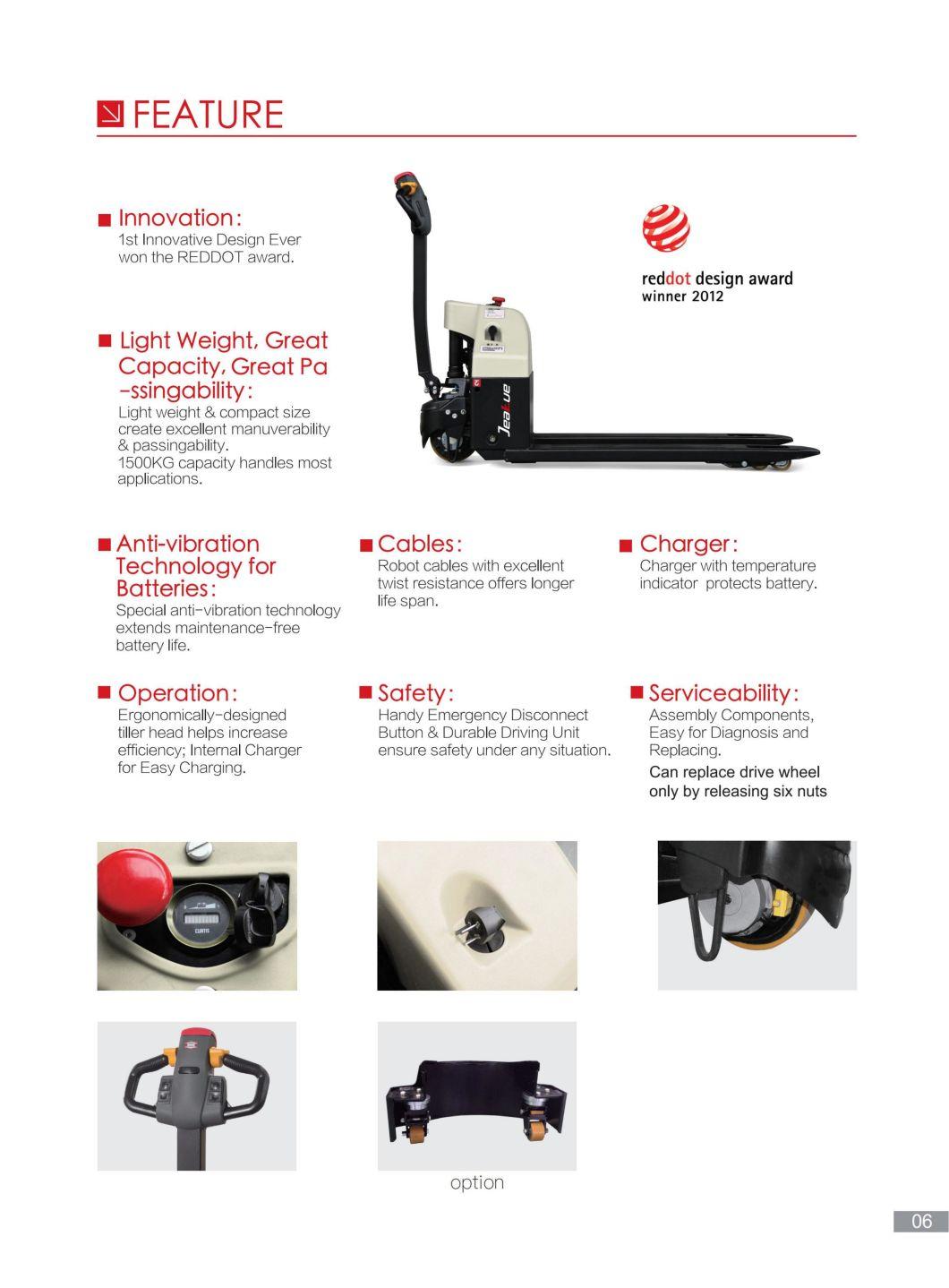Semi-Electric Pallet Truck 1.5 T