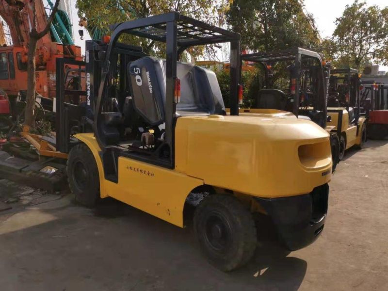 3m Gantry Logistics Equipment Original Japan 5t Komatsu Fd50-7 Used Side Shift Forklift 4t Fd50-10 Second Hand Forklift