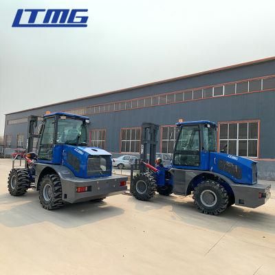Ltmg High Quality 3 Ton 3.5 Ton Articulated Rough Terrain Forklift with CE Certification