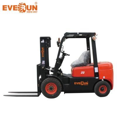 Everun Erdf20 China Mini Small Diesel 2ton Forklift for Sale