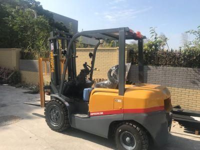 Japanese Engine 3t Forklift Truck Made in China Factory