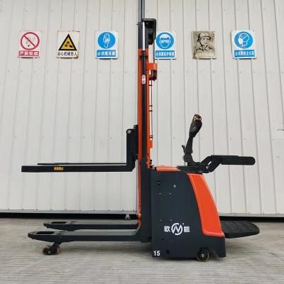 AC Motor 1600mm-5500mm Jiangmen Electric Stacker Forklift Cdd
