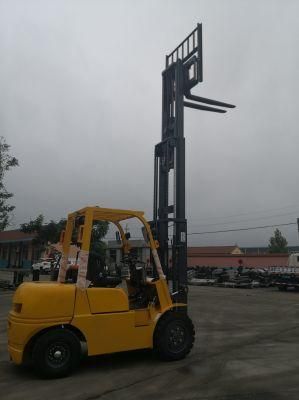 3tons Diesel / Gasoline / Electric Forklift Truck with 4.5m Triplex Mast