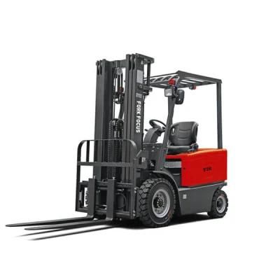 4-Wheel Electric Forklift 2.5t Forkfocus Forklift for Pallet Racking Forklift Dealer