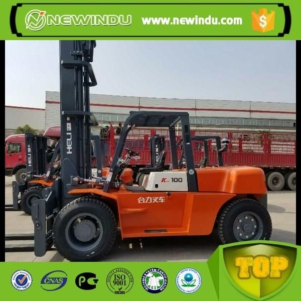 Container Forklift 10 Ton Heli Cpcd100 Forklift Truck Positioner Side Shifter Price