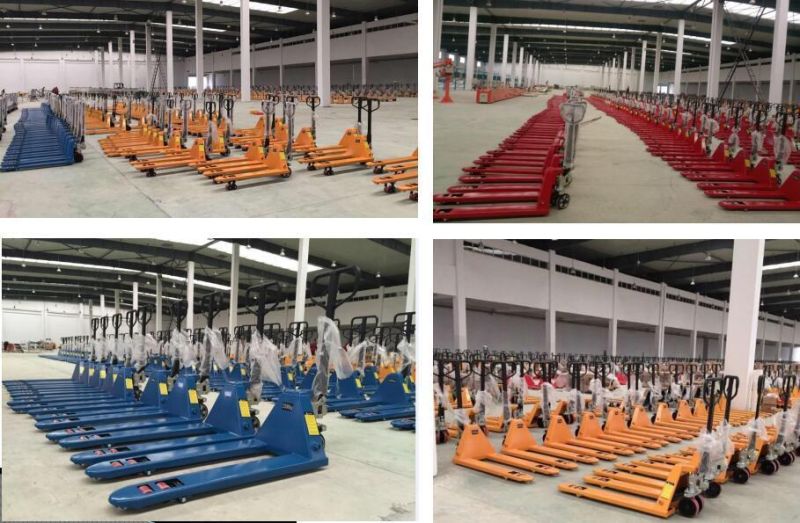 2500 Kg Manual Hand Pallet Forklift Trucks