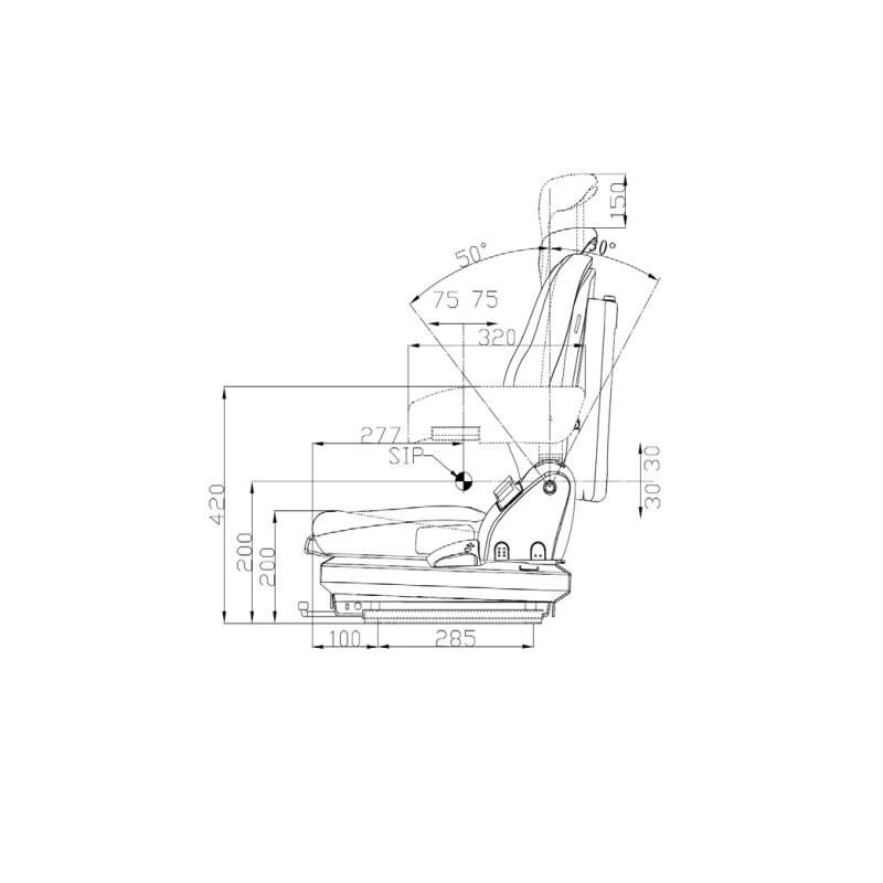 Forklift Parts Forklift Seats Bfps024