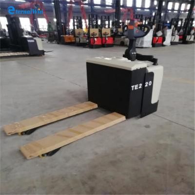 Powered Electric Pallet Truck Trolley Hydraulic Pallet Jack with AC Control and PU Wheel