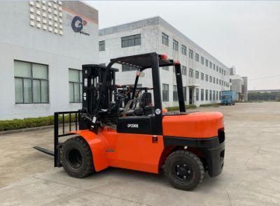 China Forklift Gp Brand High Quality 5ton Lift Height 3m 4m 5m 6m Diesel Forklift Truck