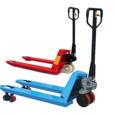 OEM ODM Rubber Wheel Hand Lift Pallet Truck Price