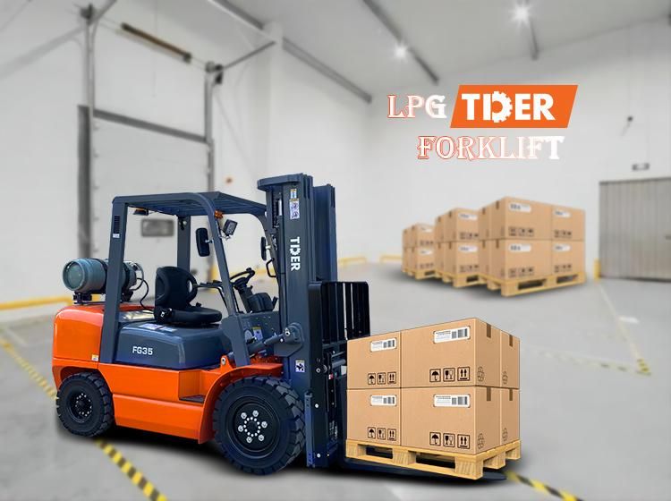 Stacking Loading Tder 3 Toneladas 3000 Kg LPG Forklift with Cheap Price Fg30
