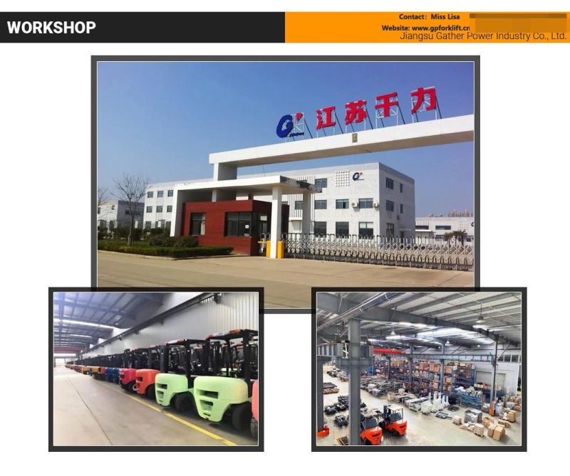 Chinese 45ton Reach Stacker Container Lifting Forklift