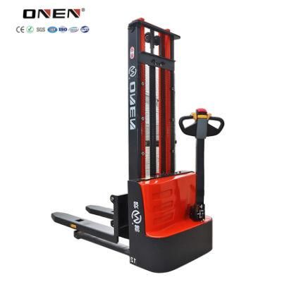 Electric Walkie Pallet Truck Hydraulic Lift Forklift Full Electric Stackers