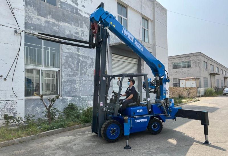 Mini Forklift Manufacturer Forklift Lifting Crane for Indonesia Philipines Sale