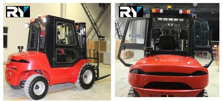 China Manufacture Rough Terrain Diesel Forklift Trucks