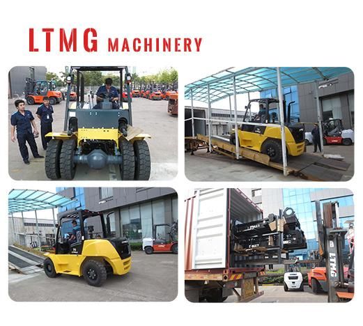 Ltmg 7ton Diesel Forklift with Side Shifter and Fork Positioner