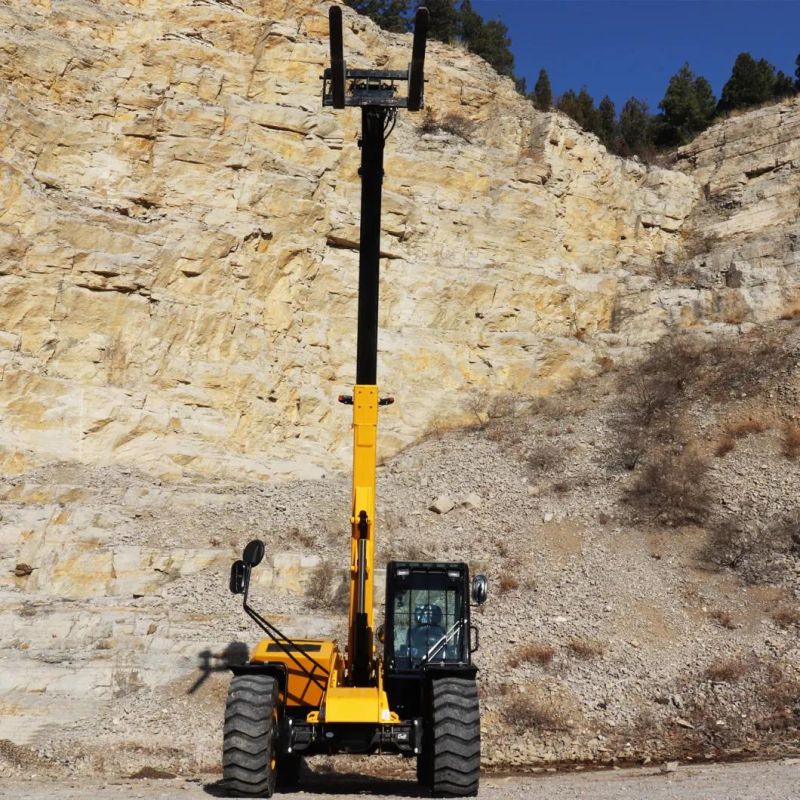 Welift Telescopic Forklift 3000kg Telehandler 6800mm Lifting Height Rough Terrain Telescopic Handler Agricultural Wheel Loader for Sale