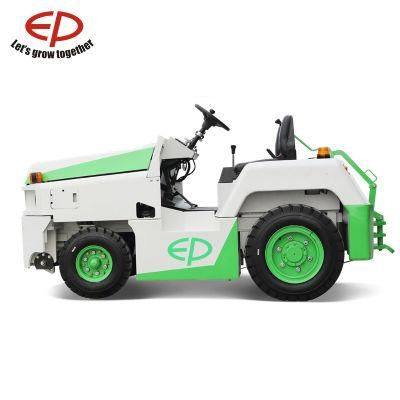 Airport Terminal Towing Baggage Tractor with Integral Power Steering