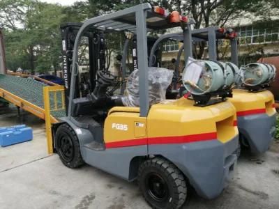 Counterbalance Optional Attachment 3 Ton LPG/Gasoline/Gas/Petrol Forklift